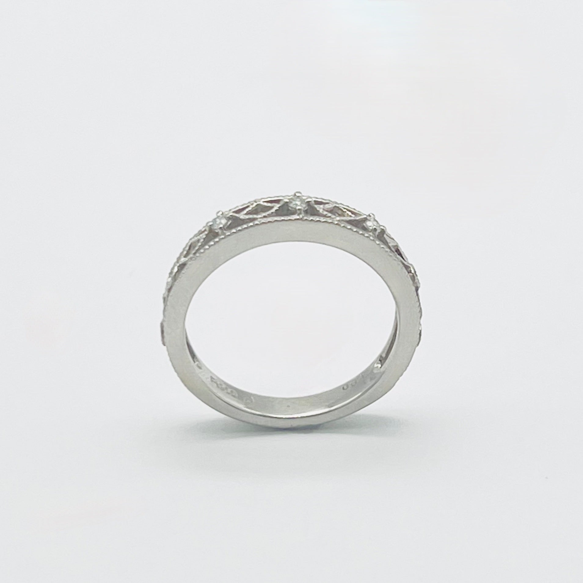 プラチナ900ダイヤモンドリング67 | JEWELRY OUTLET